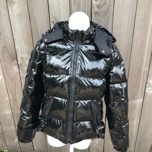 Michael Kors Black Puffer Coat Size Women's large